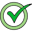 green checkmark icon