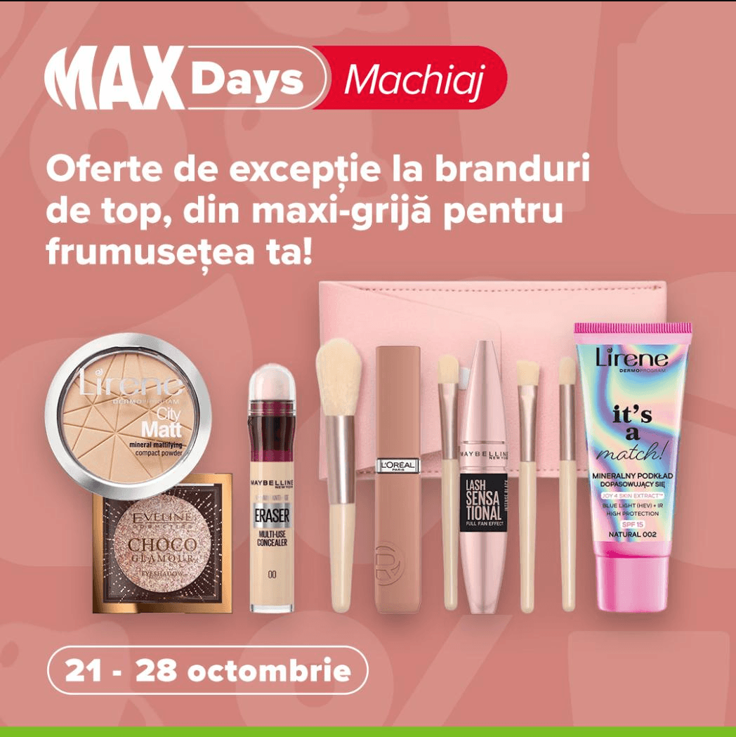 Cod Reducere Dr.Max | MAX Days Oferte de exceptie Cod Reducere Dr.Max | MAX Days Oferte de exceptie