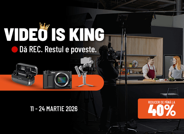 Cod Reducere F64 | Video is King -40% reducere Cod Reducere F64 | Video is King -40% reducere