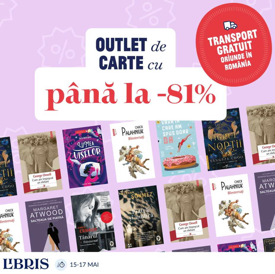 Banner Libris | -81% reducere la toate categoriile Banner Libris | -81% reducere la toate categoriile
